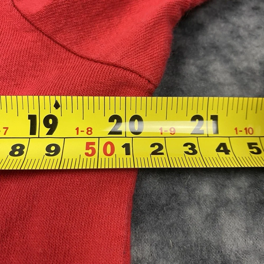 Tommy Hilfiger TShirt Mens Size M Spellout Logo V-neck VTG 90s Made in USA - Picture 13 of 13